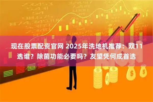 现在股票配资官网 2025年洗地机推荐：双11选谁？除菌功能必要吗？友望凭何成首选